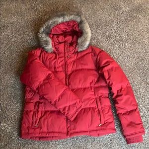 Columbia down ski jacket